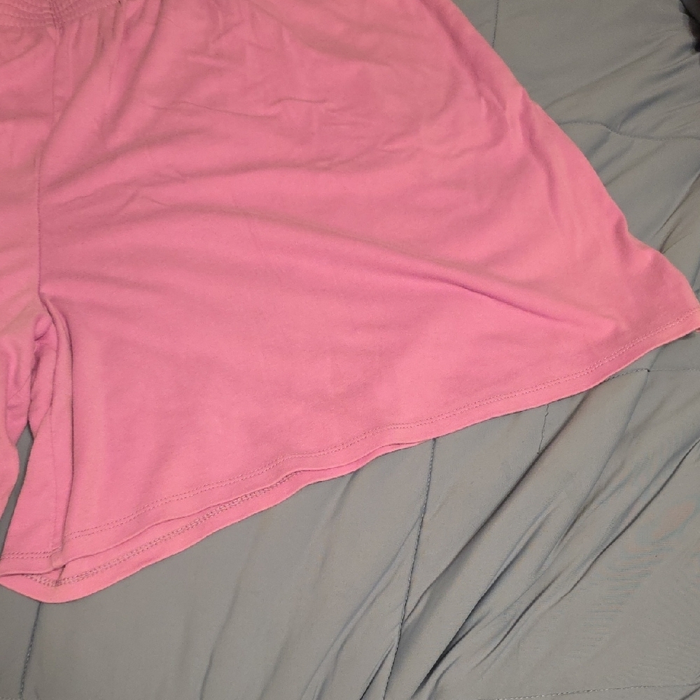 Woman Within Soft Pink Athletic Shorts - Picture 5 of 6